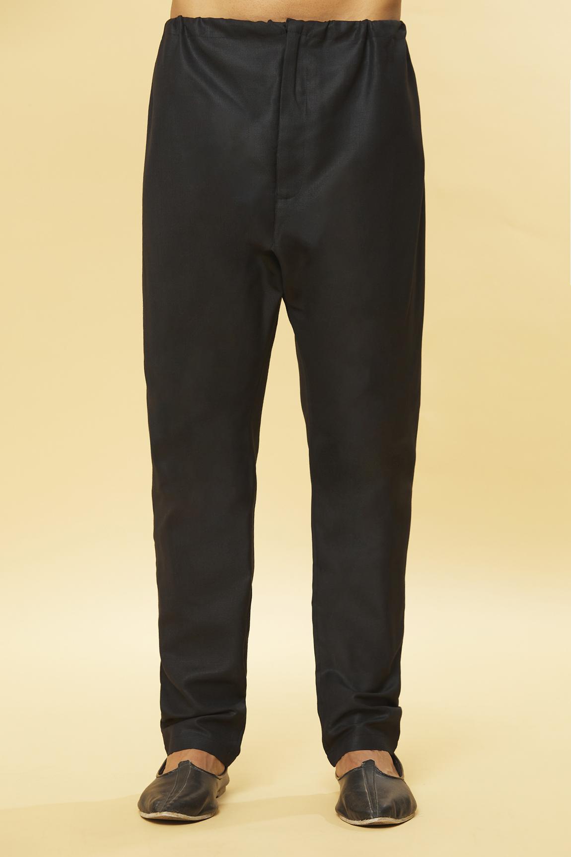 Tatvam Maharana Cotton Solid Kurta & Pyjama Set