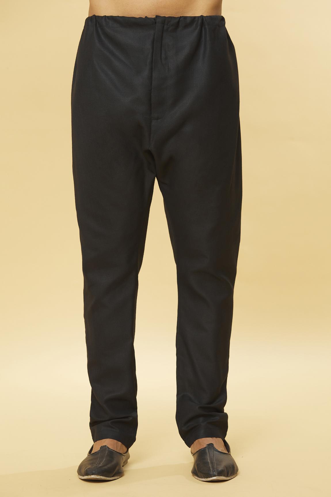 Tatvam Mahotsav Cotton Solid Kurta & Pyjama Set