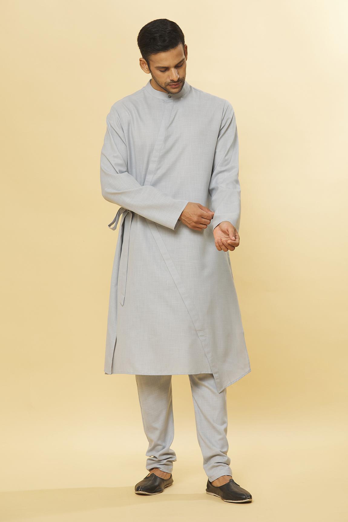 Tatvam Vibhuti Cotton Kurta & Pyjama Set