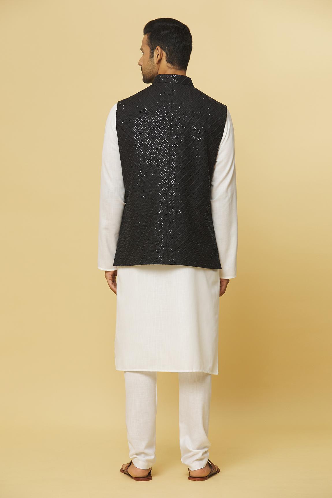 Sarkaar Embroidered Nehru Jacket