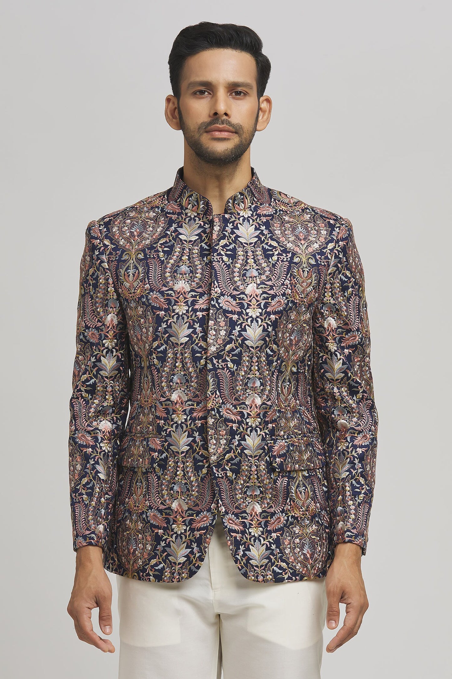 Kashmiri Embroidered Bandhgala