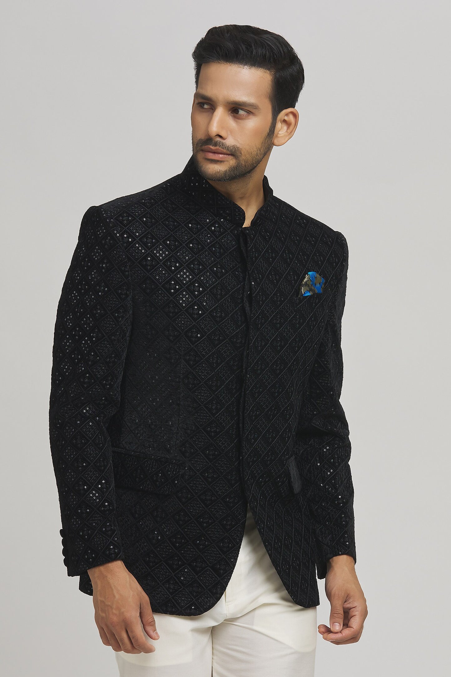 Charminaar Embroidered Bandhgala