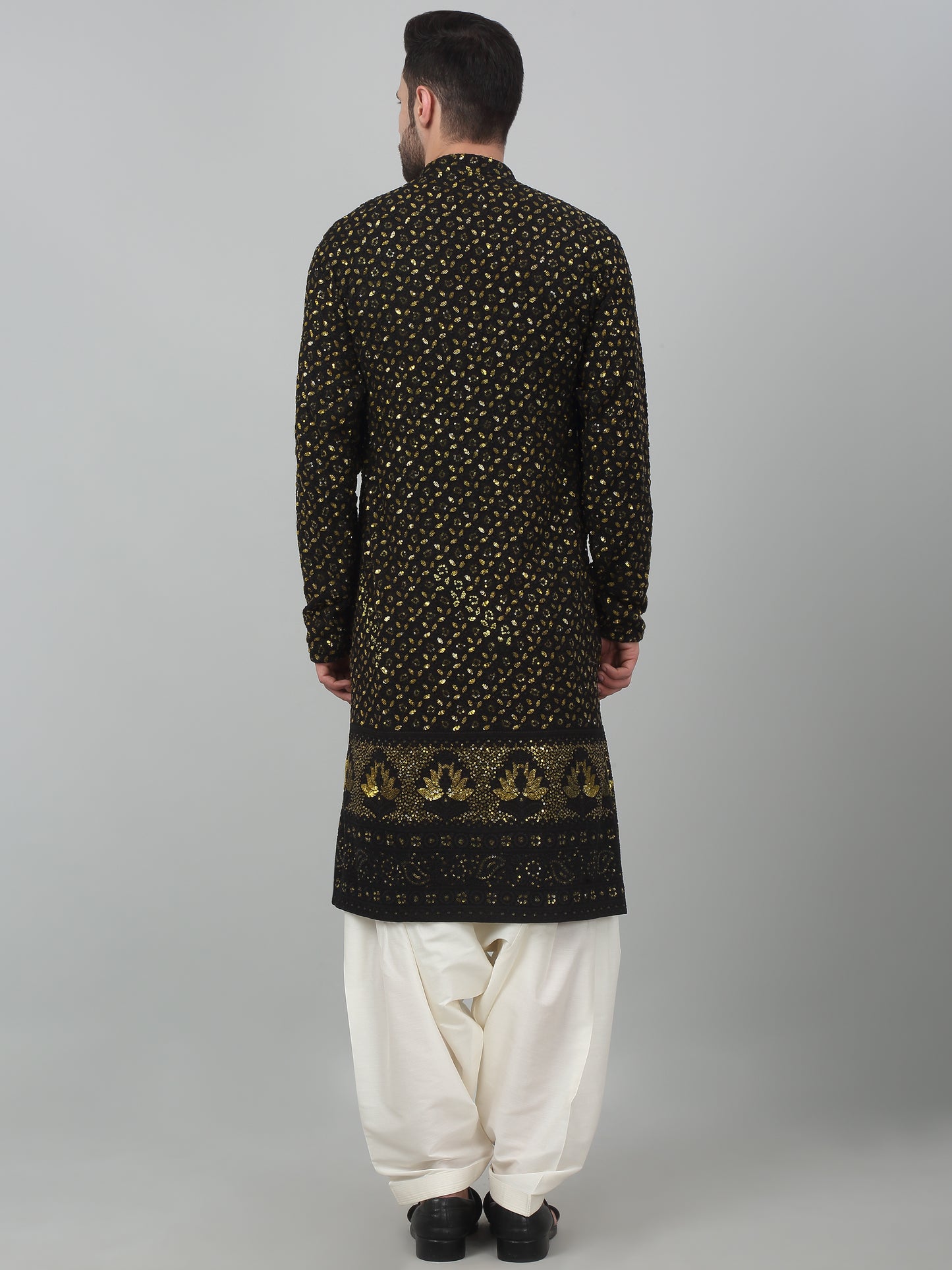 Suryaansh Sequin Embroidered Kurta Set