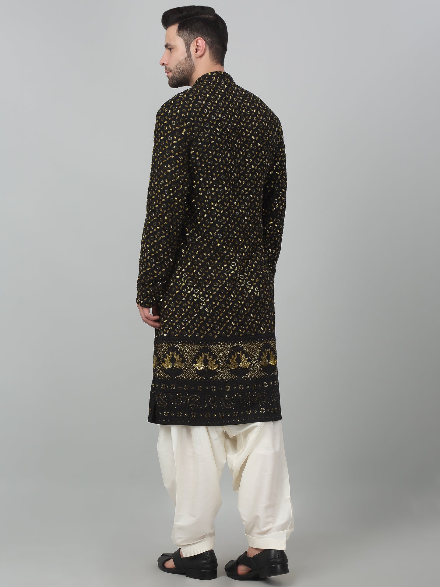Suryaansh Sequin Embroidered Kurta Set