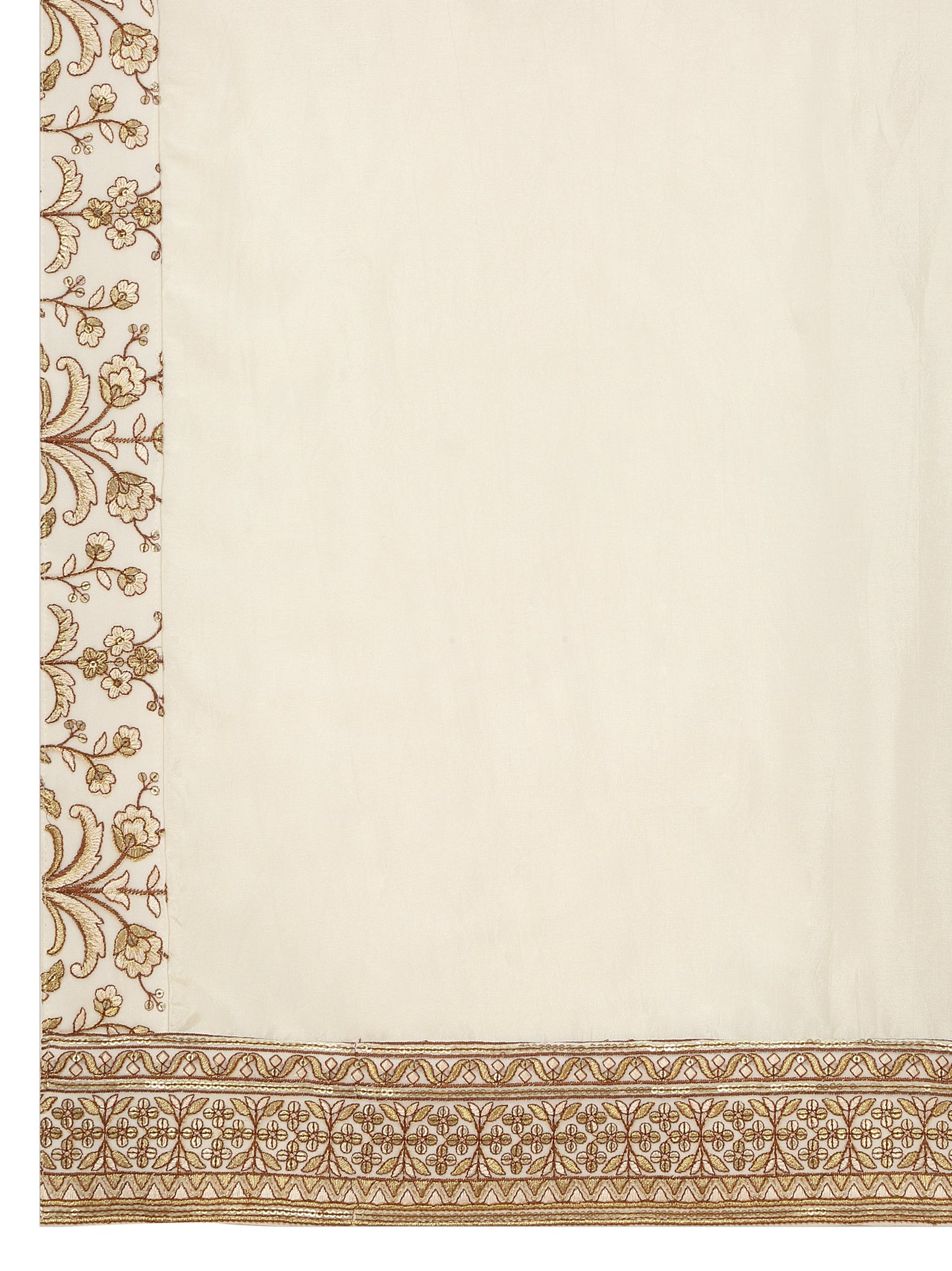 Nizam Embroidered Sherwani Set - Ivory