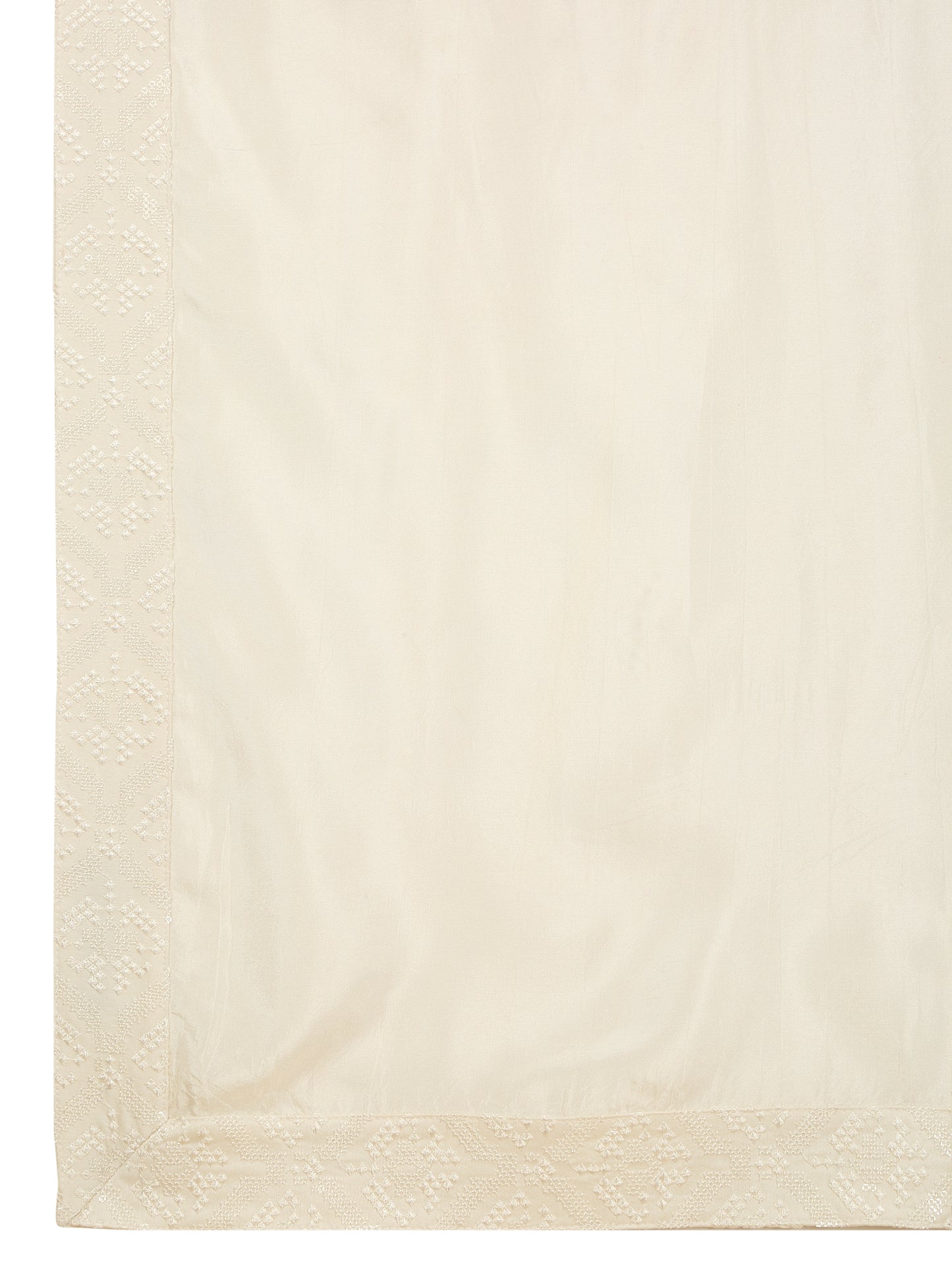 Shwet Banaras Embroidered Sherwani Set - Ivory White