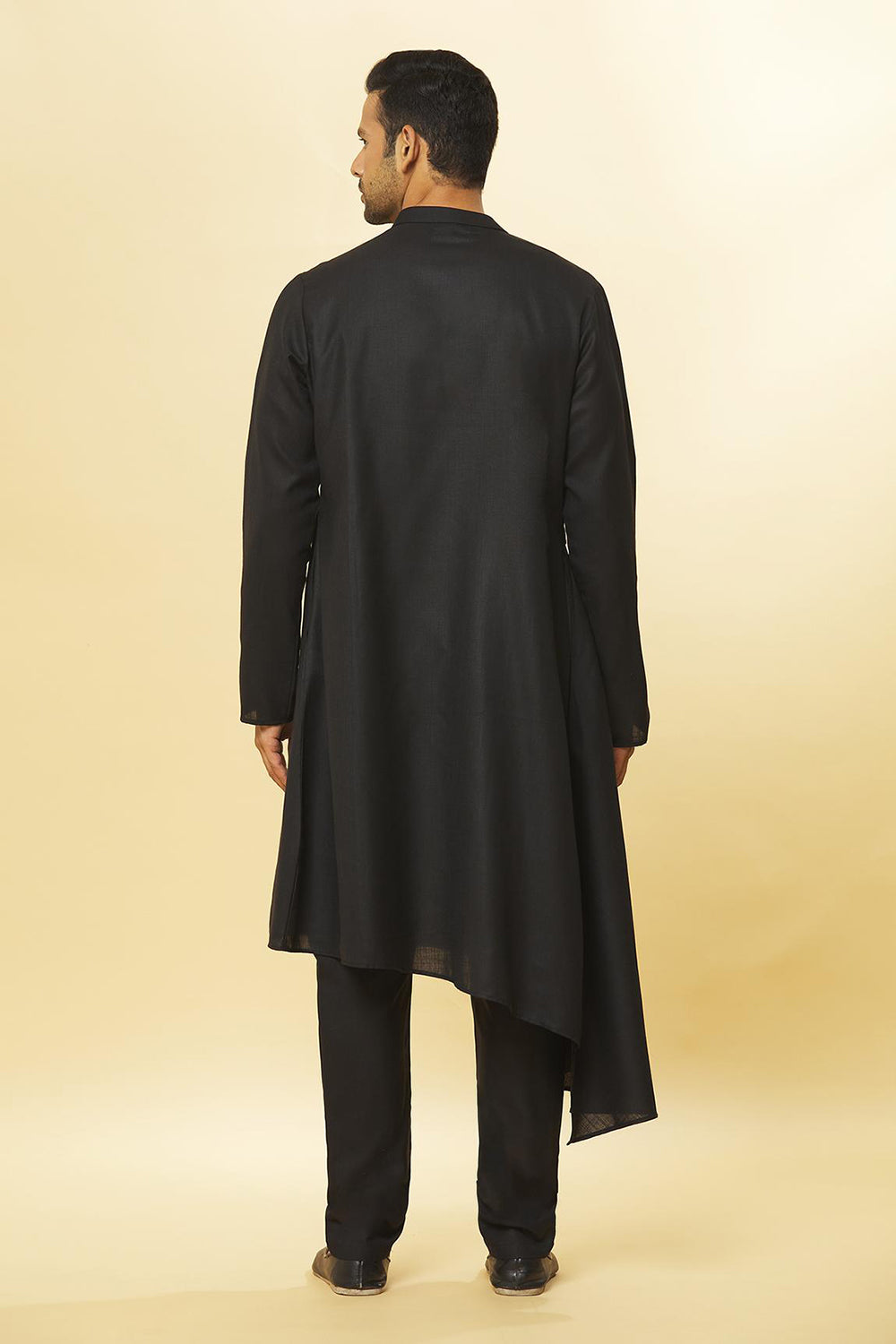 Tatvam Maharana Cotton Solid Kurta & Pyjama Set