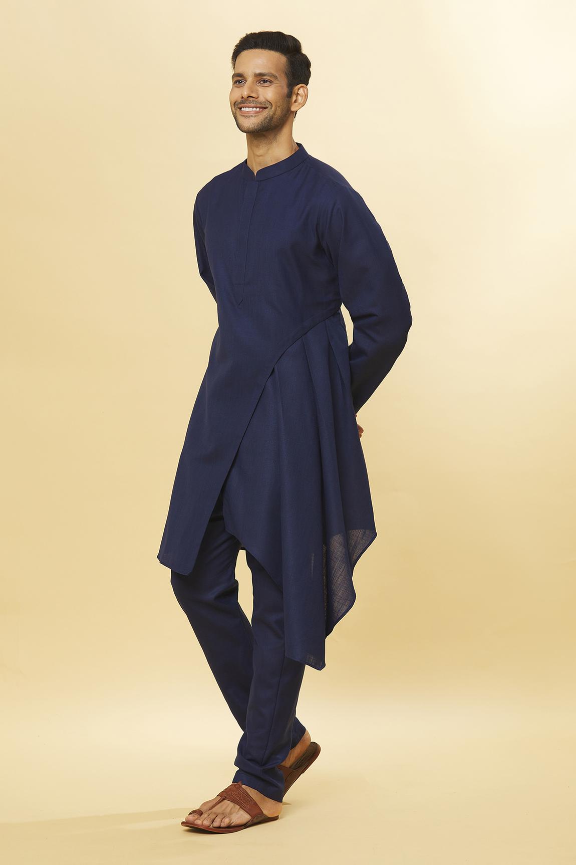 Tattvam Divyak Cotton Kurta & Pyjama Set