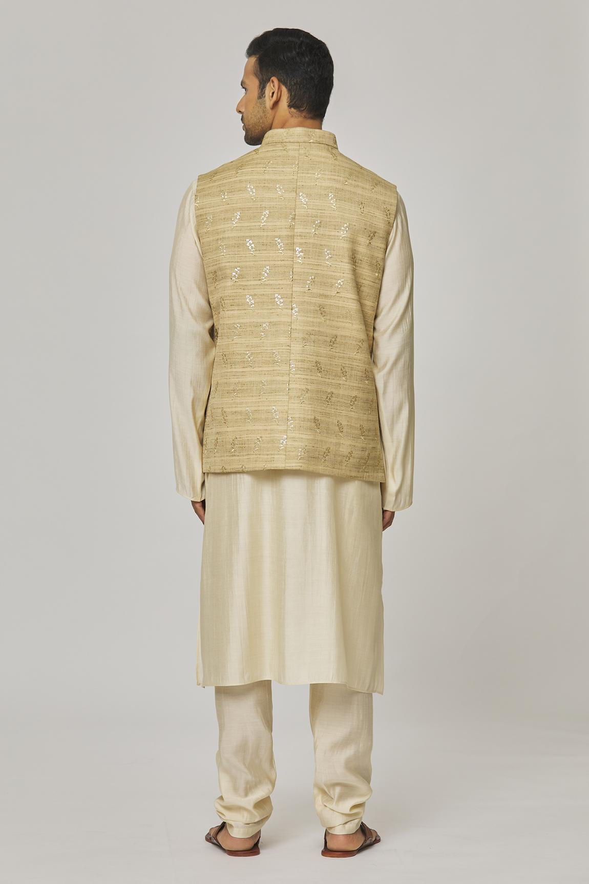 Tathastu Embroidered Nehru Jacket