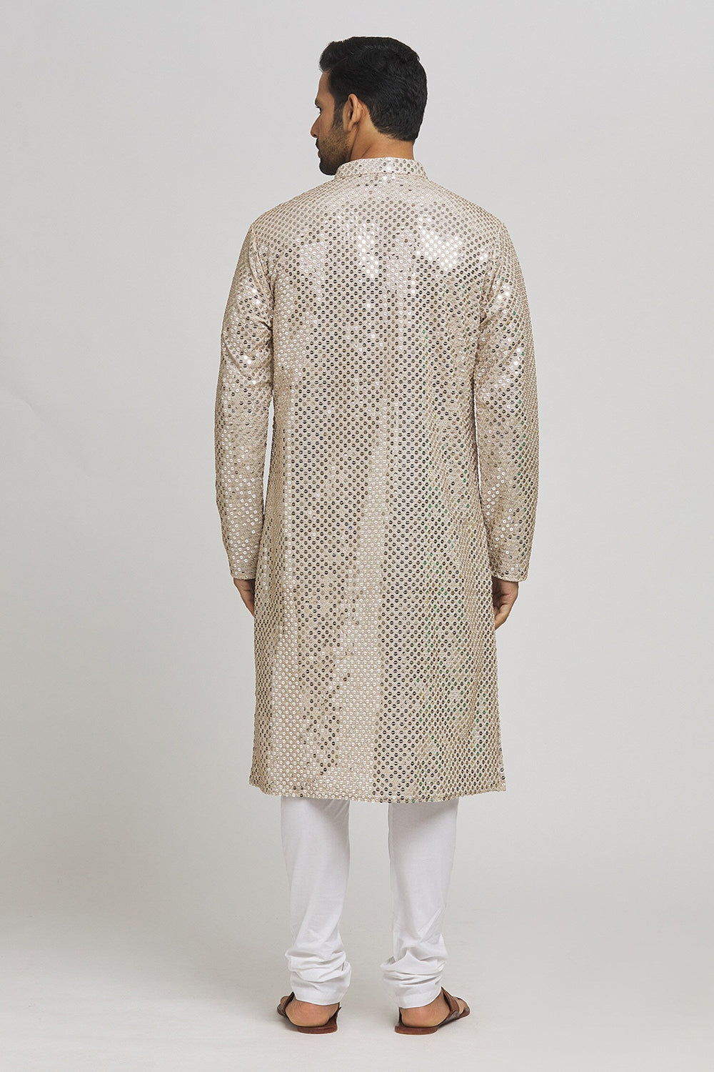 Dhoomdhaam Embroidered Cotton Kurta & Chudidar Set