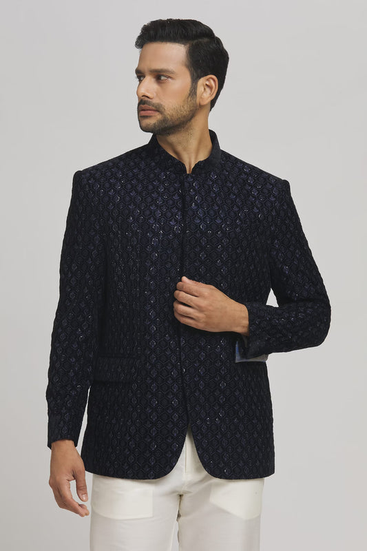 Heera Embroidered Bandhgala