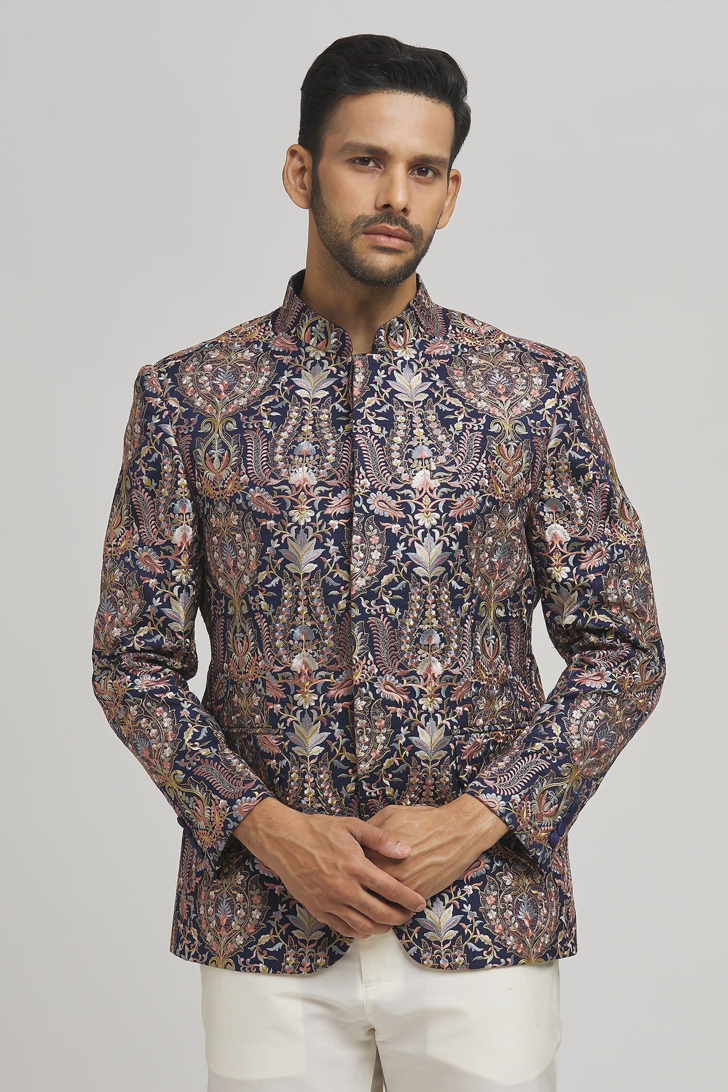 Kashmiri Embroidered Bandhgala
