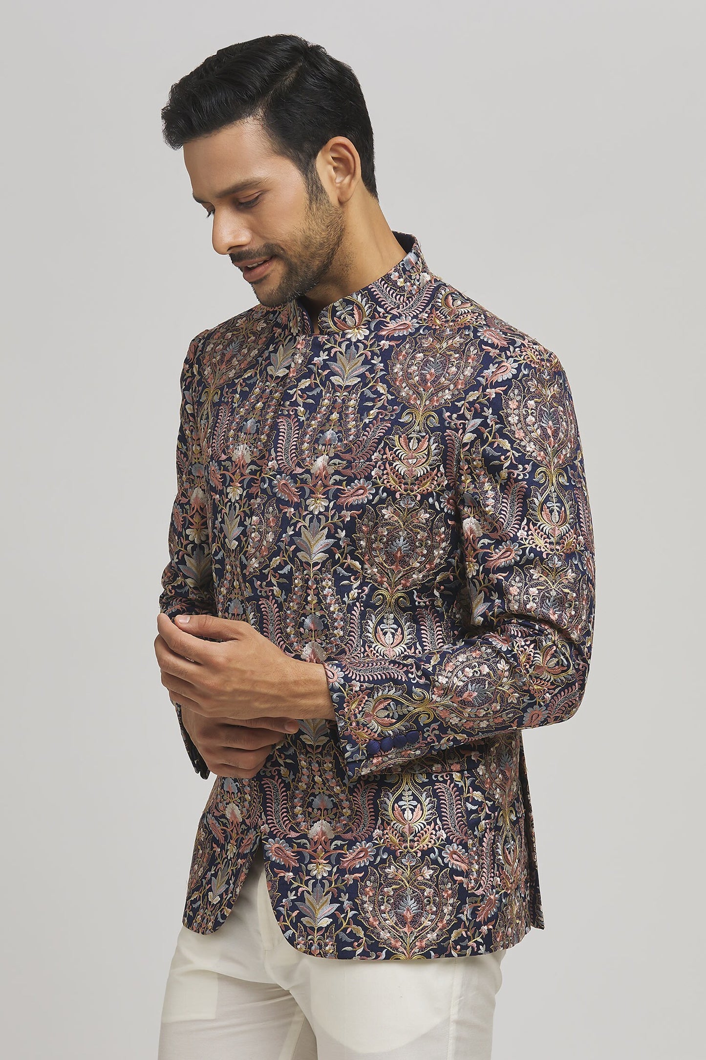 Kashmiri Embroidered Bandhgala