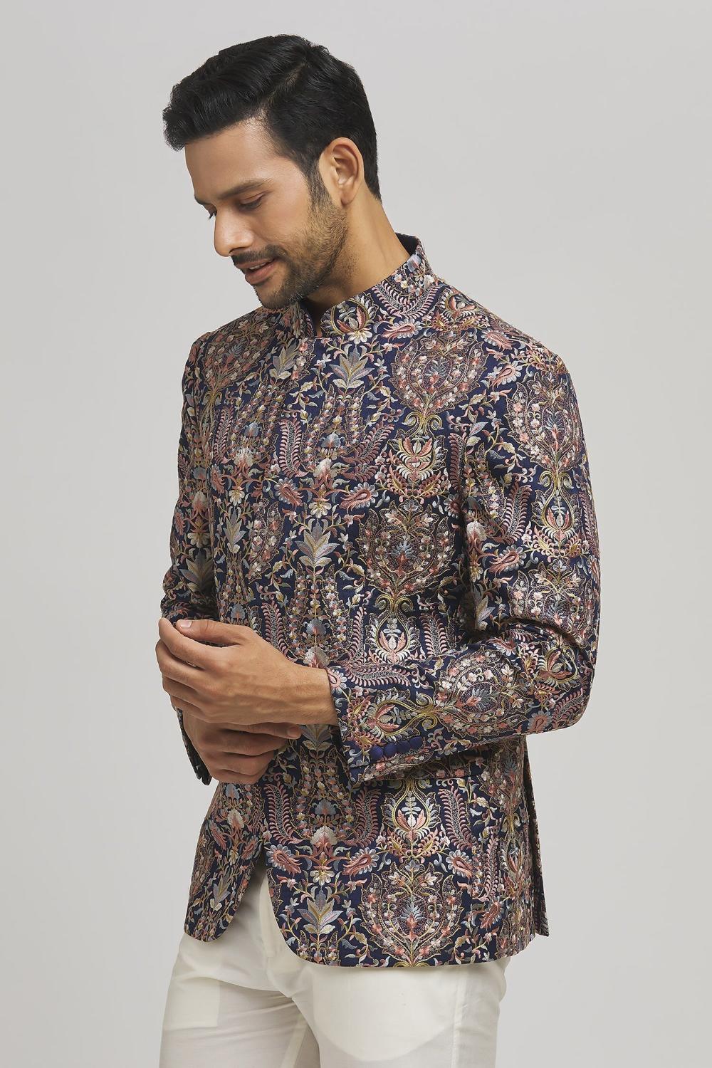 Kashmiri Embroidered Bandhgala