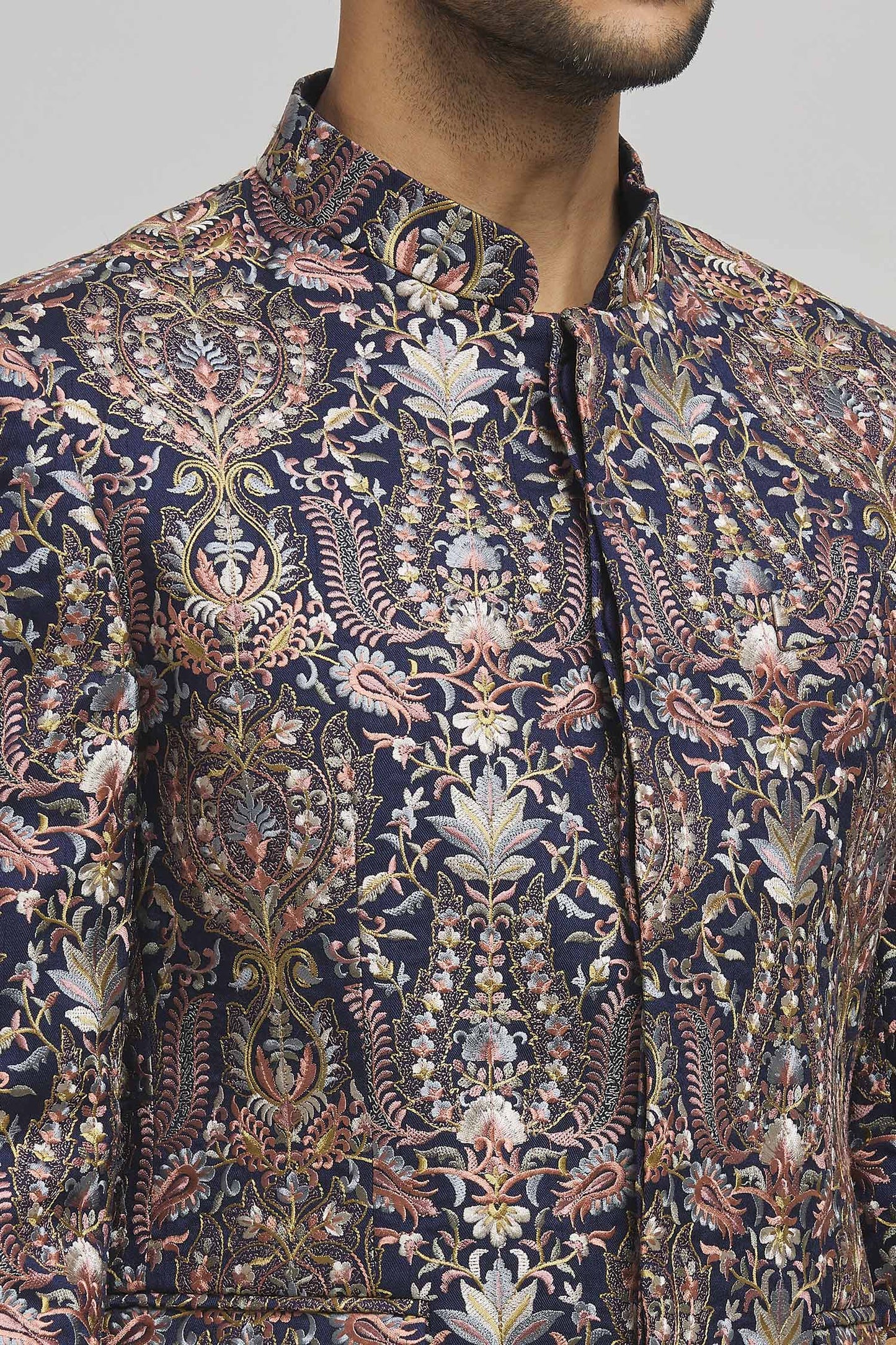 Kashmiri Embroidered Bandhgala