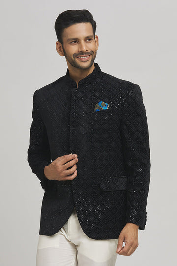 Charminaar Embroidered Bandhgala