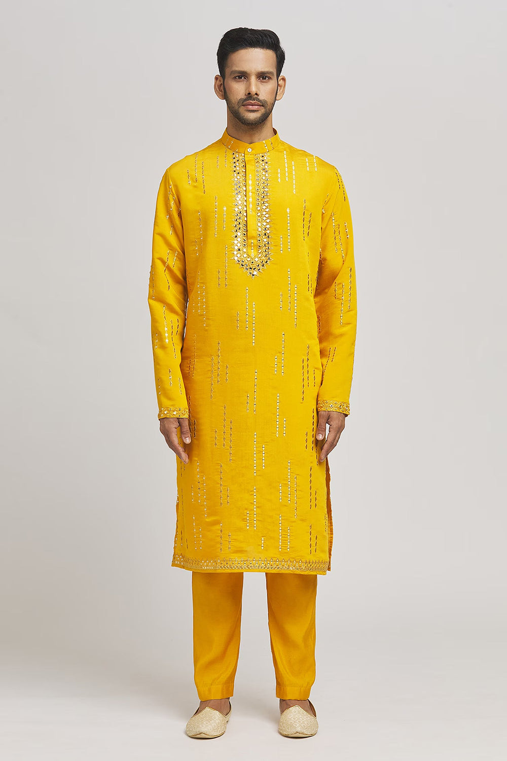 Kastu Embroidered Kurta Pant Set