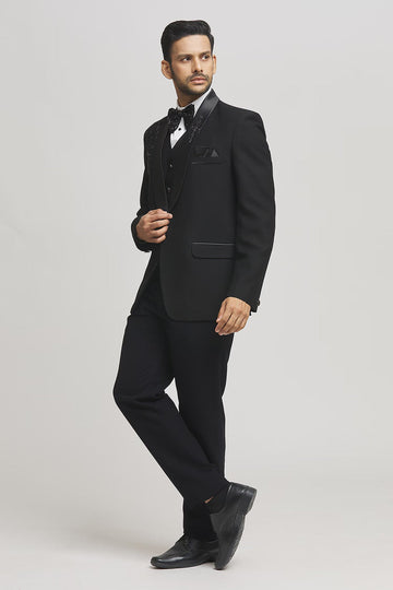 Cutdana Embellished Tuxedo Pant Set