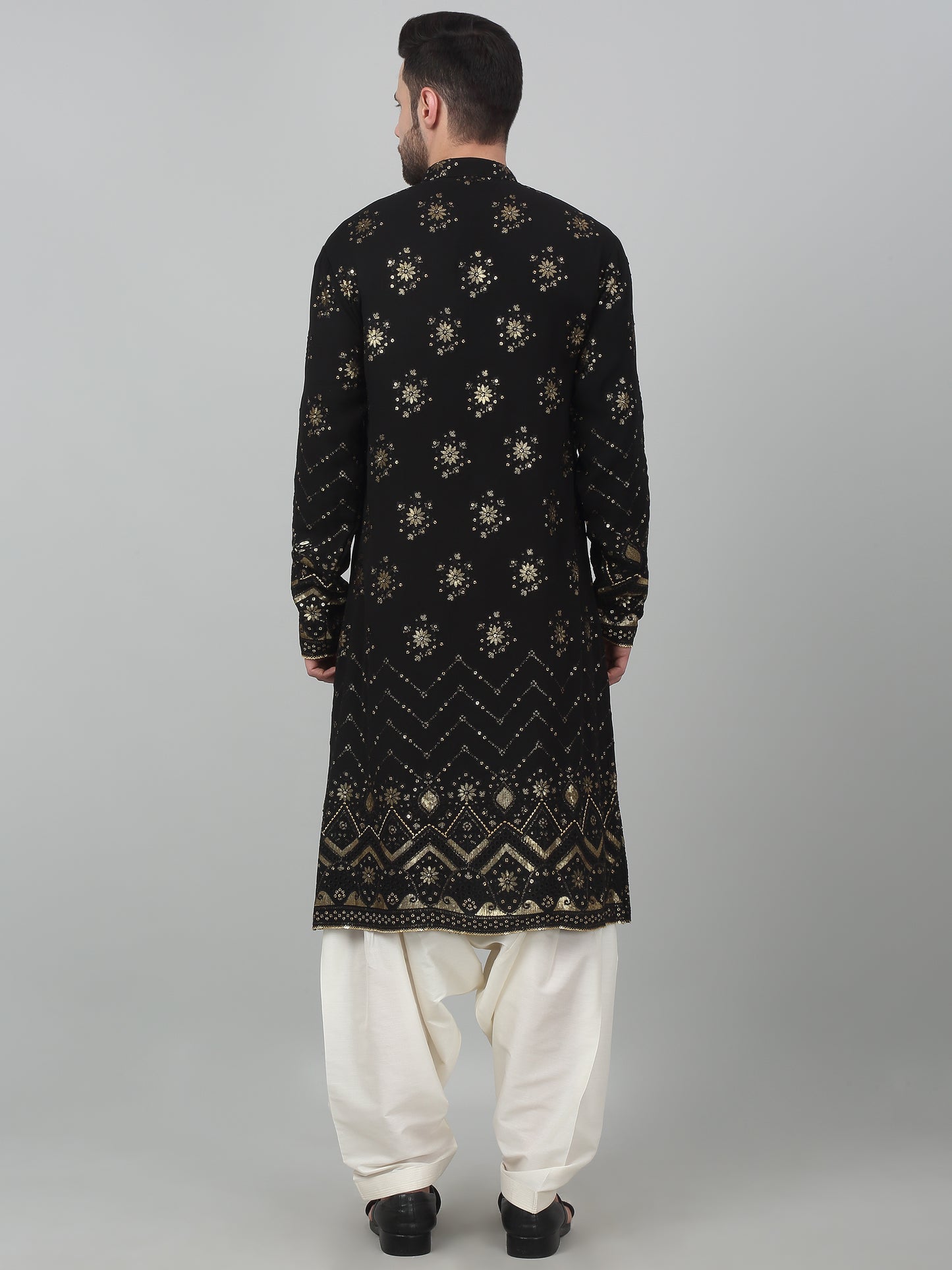 Sitaara Jahan Sequin Embroidered Kurta Set
