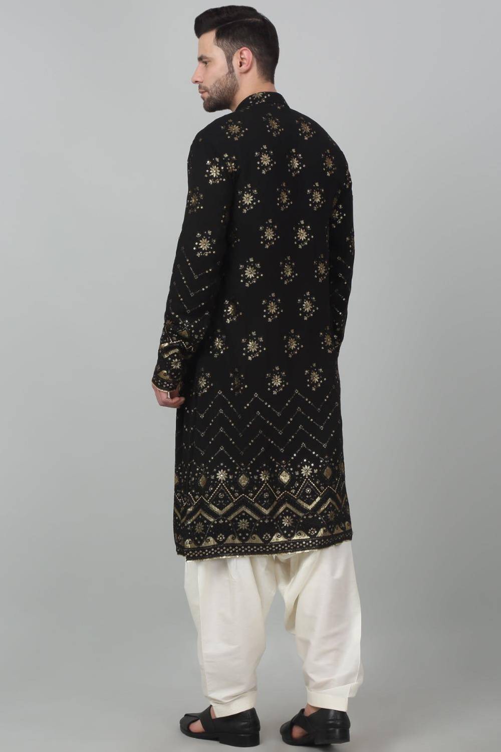 Sitaara Jahan Sequin Embroidered Kurta Set