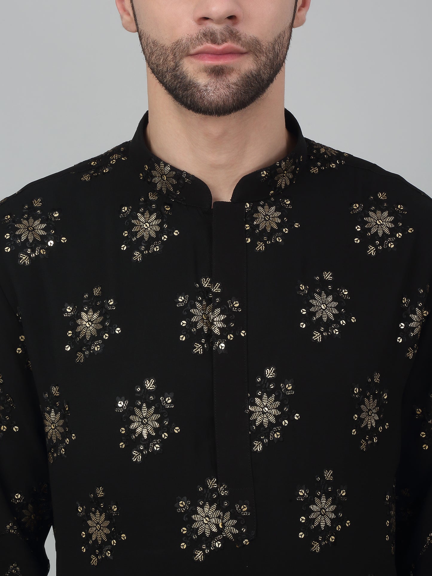 Sitaara Jahan Sequin Embroidered Kurta Set