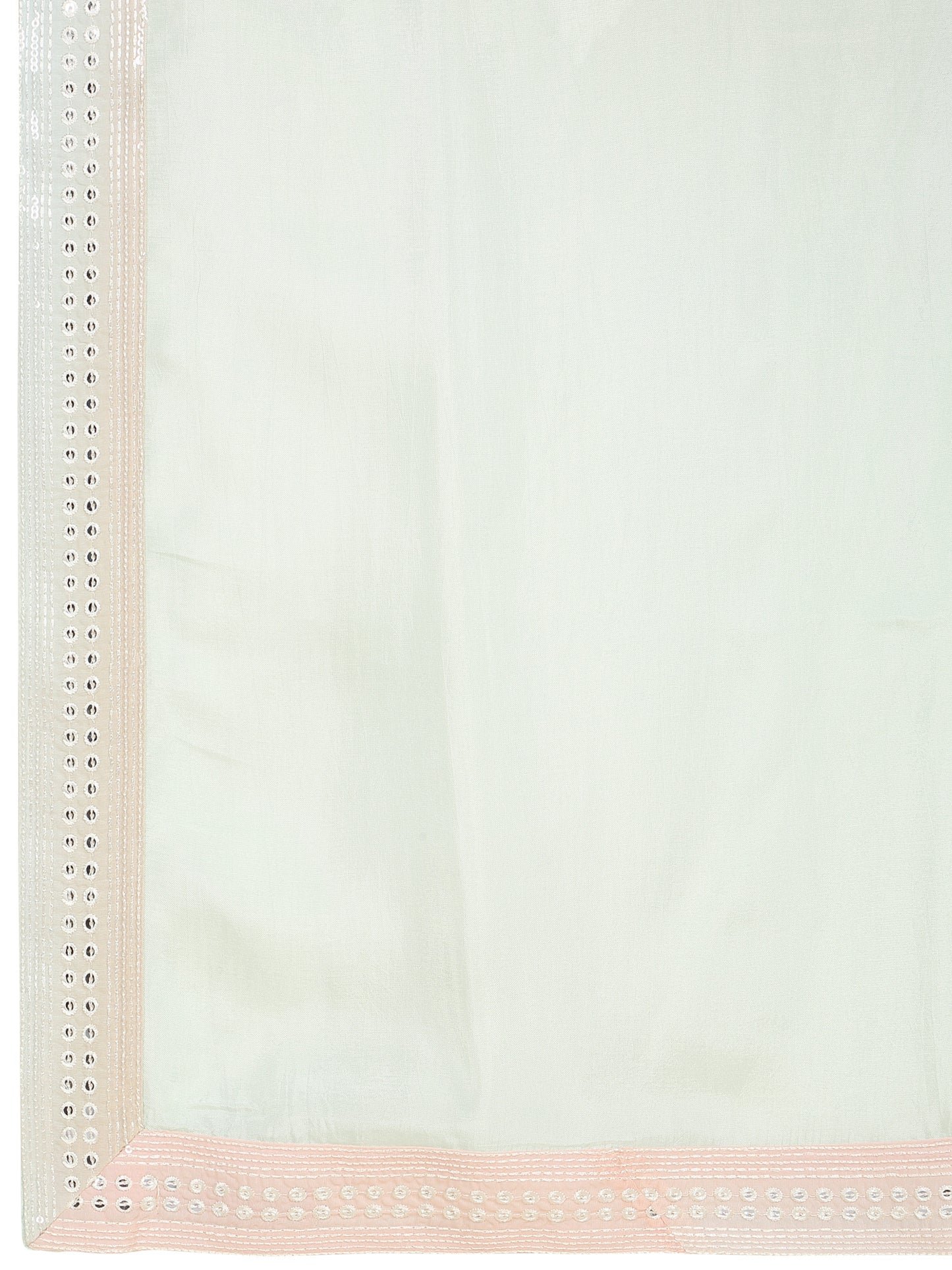 Ambar Ombre Embroidered Kurta Dupatta Set - Coral Sea Green