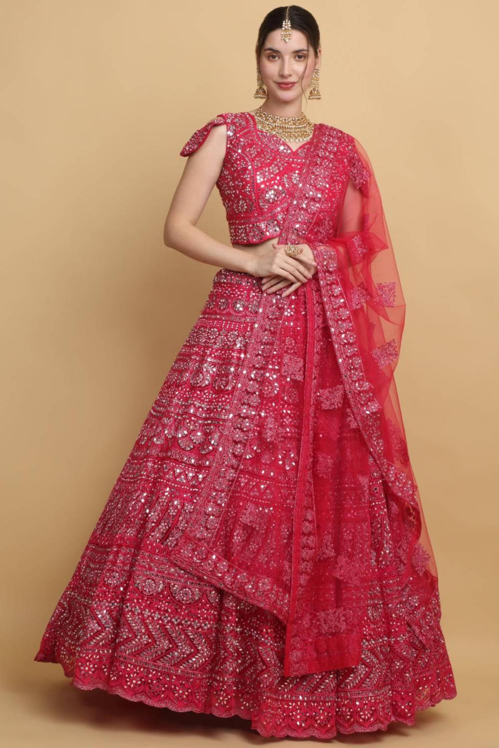 Divyaswarna Embroidered Bridal Lehenga Set