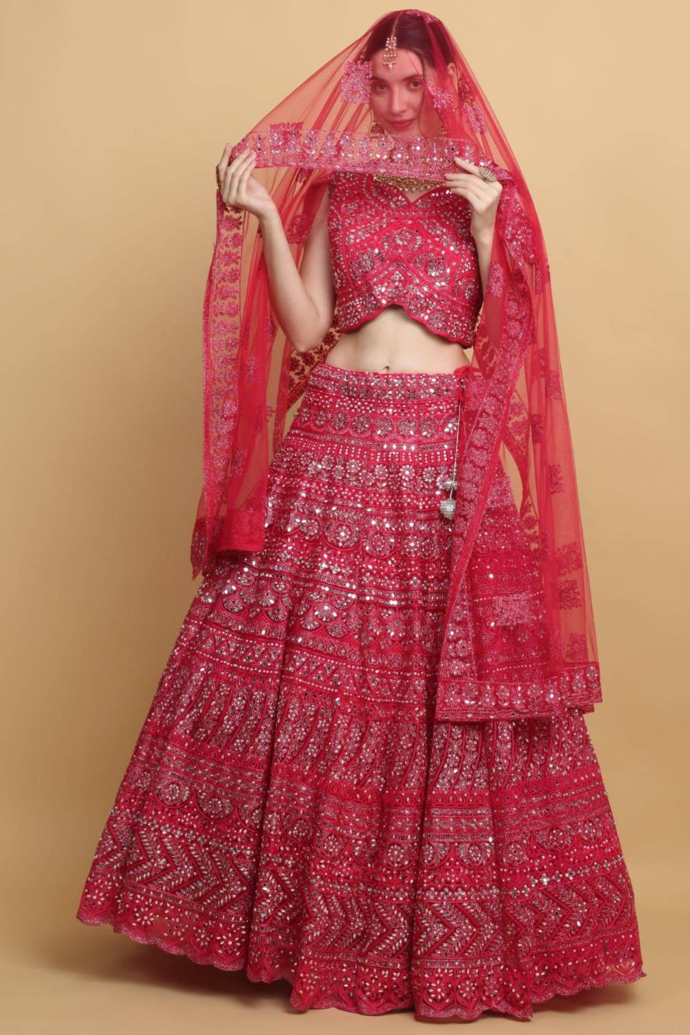 Divyaswarna Embroidered Bridal Lehenga Set