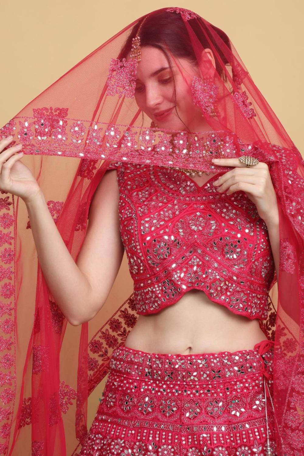 Divyaswarna Embroidered Bridal Lehenga Set