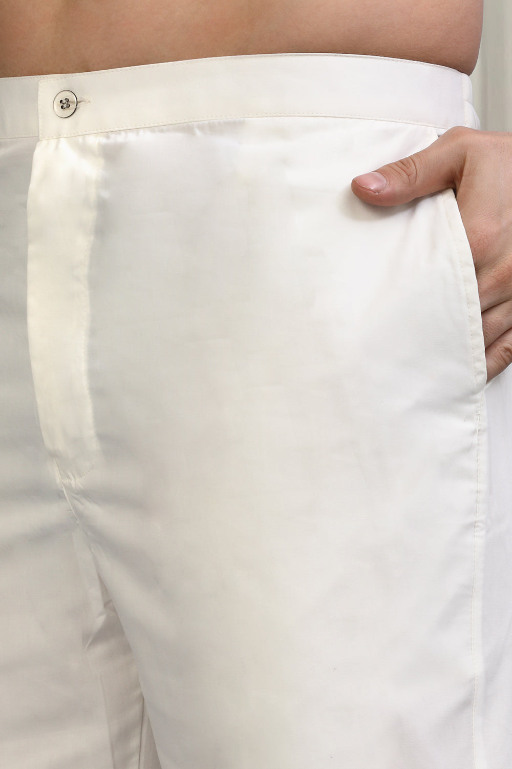 Classic  Embroidered Kurta With Back Elastic Pants