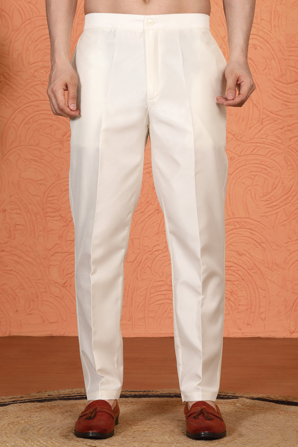Mayuresh Mirror  Embroidered Kurta with  Back Elastic Pants